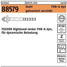 Fischer FHB-A Dyn 20 x 170/50 Highbond-anker 220 mm 24 mm 10 stk