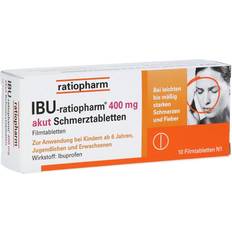 Ibu IBU ratiopharm 400 mg akut Schmerztabletten