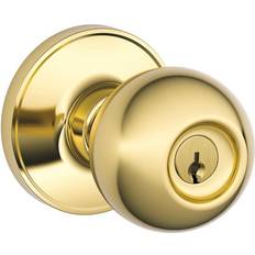 Schlage Dexter J54CNA605 Corona Keyed Entry Knob Bright