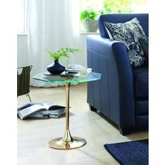 HAKU Möbel d'Appoint Design en Acier Lya 47 cm Table Basse