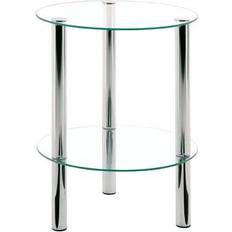HAKU Möbel End Chrome 47 x 35 cm Small Table