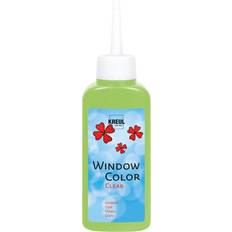 Grün Glasfarben Kreul Window Color Clear hellgrün 80 ml