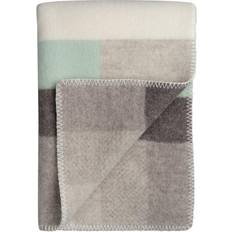 Røros Tweed Plaid Mikkel 135x200 cm Grey Couverture Gris (200x)