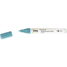 Kreul Glass & Porcelain Pen Glitter türkis, 1-3 mm