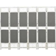 vidaXL 6-panels stof Rumdeler