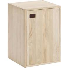 Mueble Dinamic 1 Puerta Modulo Vertical Pino Macizo 37.3 x 33 x 53.5 cm Organizador de zapatos