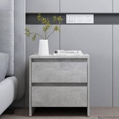 vidaXL 45x34,5x44,5 Sengebord