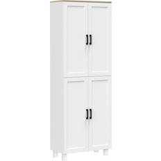 Cupboard Homcom Modern Kitchen Cupboard 4 Storage Cabinet