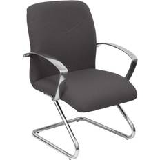 Gris Sillones P&C Fauteuil Bali Gris Foncé de Luxe Confort et Élégance Moderne Sillón