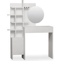 Bois Coiffeuses Homitis Mup White Dressing Table 35x105cm