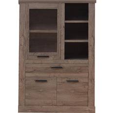 Brown Glass Cabinets Forte Corona Vitrine