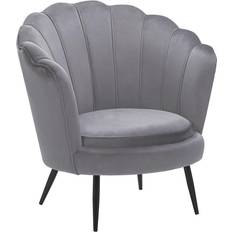 Beliani Velvet Armchair