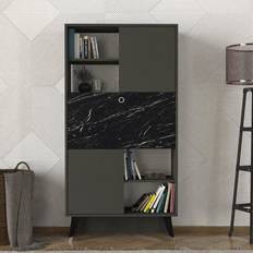 LOTO LIVING Bookshelf 173.6cm H X 90cm W X 35cm D Book Shelf