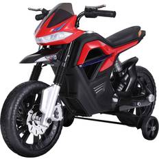 E-Motorräder Homcom Elektro-Motorrad für Kinder rot