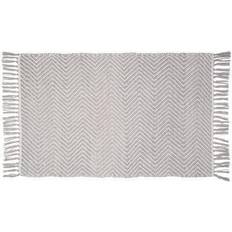 Tappeti da bagno Wenko Tappeto Da Bagno Grigio In Plastica Riciclata 50 x 80 cm Grigio