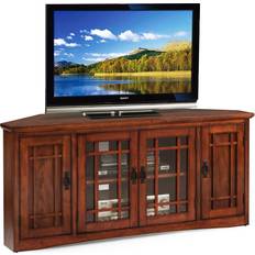 Corner tv stand wood Leick Home SINCE 1915 Mission Corner TV Bench