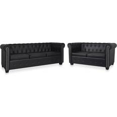 VidaXL Furniture vidaXL Chesterfield Set Sofa