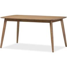 Brown Dining Tables Baxton Studio Edna Mid-Century Modern French Dining Table