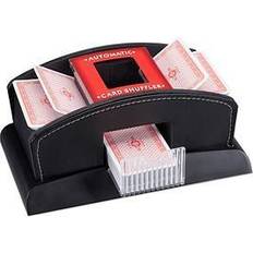 Relaxdays Svart Kortblandare 6.3 x 9.2 cm