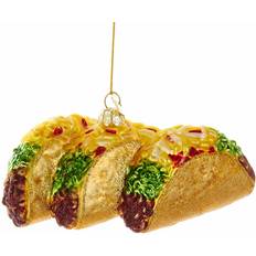 Kurt Adler Brugskunst Kurt Adler Noble Gems Beef Tacos Holiday Christmas Tree Ornament