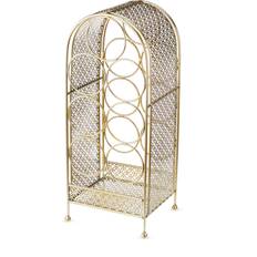 Gold Wine Racks Twine Trellis Gold Wine Rack