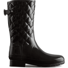 Hunter Women Rain Boots Hunter Women's Refined Gloss Quilted Rain Boots