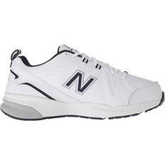 New Balance 608v5 M - White with NB Navy