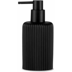 Andrea House Dispensador Resina Negro Mate Ø7 x 16 cm