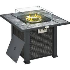 OutSunny 50,000 BTU Marble Desktop Fire Pit