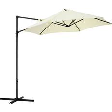 Cantilever parasol base OutSunny 2.5M Garden Cantilever Parasol