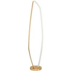 Eglo Vallerosa Messing/Hvid Gulvlampe
