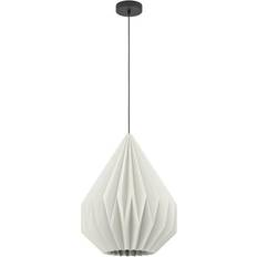 Paper Pendant Lamps Eglo Lighting Minting E27 Socket Ø 18 in Pendant Lamp