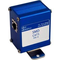 Dan Delektron Transientbeskyttelse SMD Kat.5 POE-B RJ45 stik