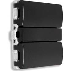 Fuga tangenter stikkontakt Smartkontakten Smartkontakten Zigbee batteritryk til LK Fuga m/blanke tangenter koksgrå