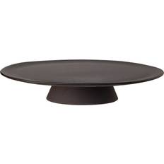 aida Raw Nordic Titanium Black Cake Plate