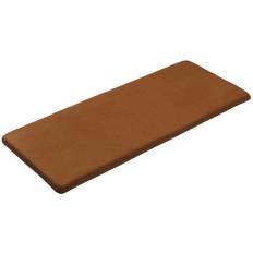 FDB Møbler R6 Radius Sittdyna 45x109 cm Brun Stolsdyna Brun