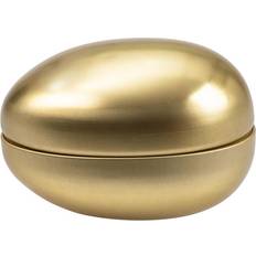 Guld Påskepynt Gyldent Påskeæg Skabelon 15 cm Påskepynt