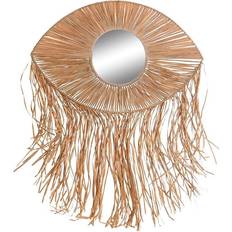 Wall Mirrors on sale Dkd Home Decor Bali Natural Fibre 61 x 6 x 80 cm Wall Mirror