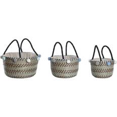 Polyester Boxes & Baskets Dkd Home Decor Polyester Pomponer Havgræs Kurv