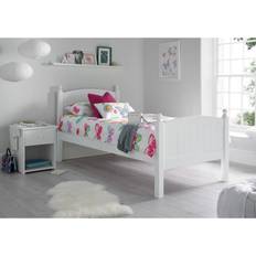 Beds & Mattresses Charleston Solo White Bed Frame