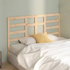 Beds & Mattresses vidaXL brown, 126 Pine Bed Headboard
