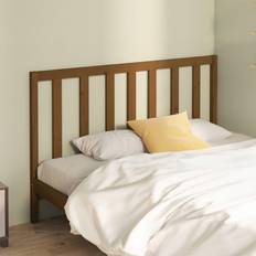 Senger & Madrasser vidaXL honey brown, 156 Pine Bed Sänggavel