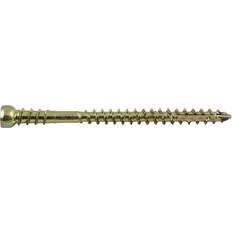 NKT gulv/listeskrue tx15 4,2x57mm 200stk/pk gulkromat. 153924