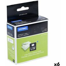 Dymo Étiquettes Dymo Roll of Labels 25 Black White 500 Pieces