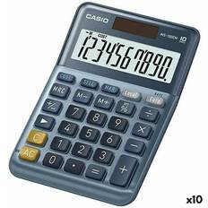 Casio "Kalkylator MS-100EM Blå 10 antal