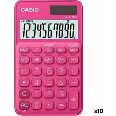 Casio "Kalkylator SL-310UC Fuchsia 10 antal