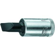 Gedore Skruetrækkere med lige kærv Gedore 6666370 Skruetrækkerindsats 10 mm 3/8 10 mm Skruetrækker med lige kærv
