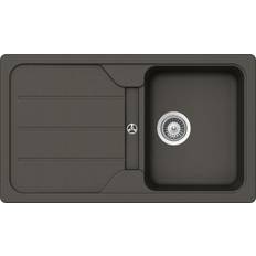 Schock Kitchen Sinks Schock Single Bowl Inset Kitchen Sink 860mm L X 500mm W