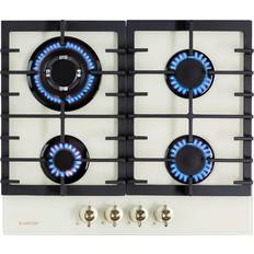 Hobs Klarstein Victoria Gas Torch Ivory 10cm H X 60cm W X 51.5cm D