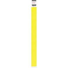 Yellow Paper Storage & Desk Organizers Advantus Tyvek Wristbands, Sequentially Numbered, Neon